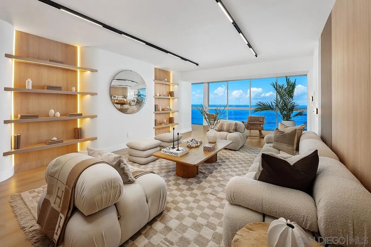 Modern coastal interior design with premium finishes